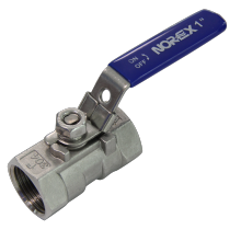 1pc bsp thread ball valve  SS304 /316 1pc ball valve 1000WOG ball valve 1/4''-4'' with lock